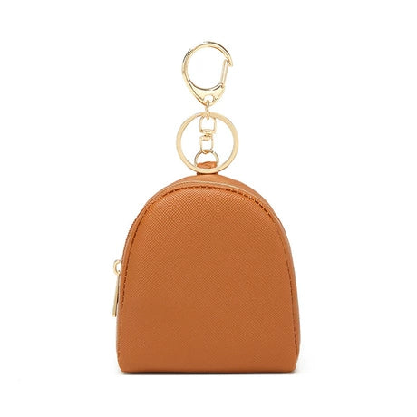 Korean/Japanese-style PU coin purse/earphone case; cute mini storage pouch for girls; leather coin purse and key holder.